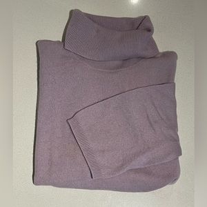 Saks Fifth Avenue Woman’s Cashmere Turtleneck Sweater Size XL